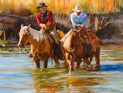 Tom Dorr, Break Time, Oil on canvas