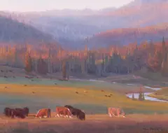 Catching The Moment by Michael Albrechtsen, Oil on canvas, sold Aug 2026