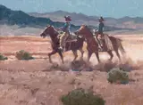 Kim Mackey, Alkali Dust, Oil on board