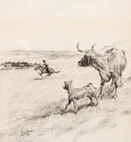 William R. James, Gathering the Remuda
