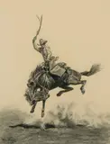 William R. James, Bronco Buster