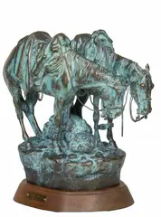 Mehl Lawson, Spring Showers, Bronze, cast 26/35