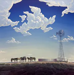 Phil Epp, Water, Acrylic on board