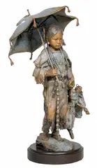 John Coleman, Pow Wow Promenade, Bronze, cast 17/30