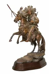 He Who Jumps Over Everyone by John Coleman, Bronze, cast 11/20, sold Apr 2026