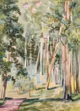 Kenneth Miller Adams, Aspen Forest