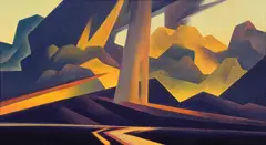 Golden Storm by Ed Mell, Oil on linen, sold Apr 2026