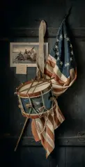 Kyle Polzin, America Endures - 250 years of Valor and Virtue, Oil on canvas
