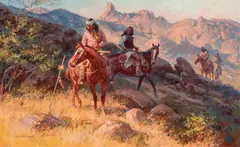 Roy Andersen, The Alien Lance, Oil on canvas