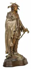 John Coleman, Wahktageli, Big Soldier, Bronze, cast 18/35