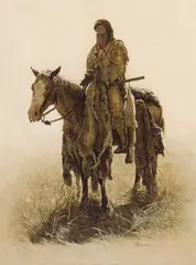 James Bama, Timber Jack Joe, Oil on board