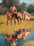 David Mann, The Pass Less Travelled, Oil on canvas