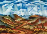 Tony Abeyta, A Royal Monsoon, Oil on linen
