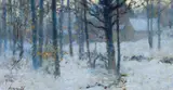 Richard Schmid, Connecticut, Oil on board