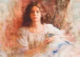 Richard Schmid, Chriss, Gouache