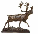 Tim Shinabarger, On Barren Lands, Bronze, cast 28/35