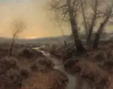 Brent Cotton, Witness to the Dawn, Oil on board