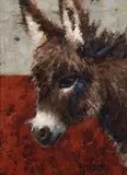 George Hallmark, Pancho, Oil on board