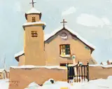John Moyers, Snow Clouds Over Truchas