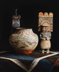 Patricia Dobson, Hemis & Company, Oil on linen