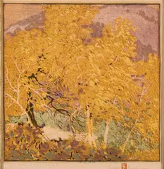 Autumnal Glory by Gustave Baumann, Woodblock print, 51/100, sold Apr 2026