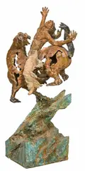 Greg Woodard, The Reckoning, Bronze, cast 17/27