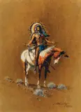 Frank McCarthy, The Offering, 1975, oil on canvasboard