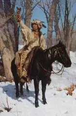 Z. S. Liang, Offering to The Maker, Oil on canvas
