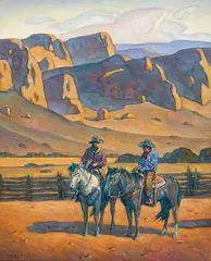 Howard Post, Part of the Crew, Oil on canvas