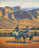 Howard Post, Part of the Crew, Oil on canvas
