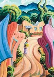 Kim Douglas Wiggins, Poetica, Oil on canvas