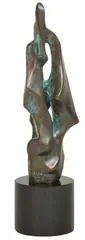Allan Houser, The Gathering, Bronze, cast 5/30