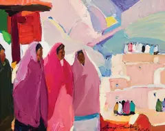 Jerry Jordan, Constant Harmony, Oil on canvas