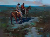 Dan McCaw, A Warning, Oil on board