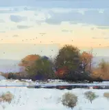 Tom Perkinson, Along the Jemez River, Watercolor