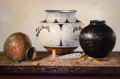 Jerry Venditti, Southwest Classic, Oil on canvas
