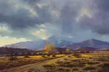 Michael Stack, Storm in the Santa Ritas, Oil on canvas