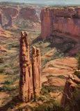 Kenny McKenna, Spider Rock, Oil on board