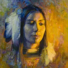 Tom Darro, Tasheena, Oil on canvas
