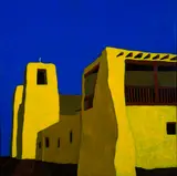 Alvin Gill-Tapia, San Esteban Del Rey, Acrylic on board