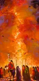 Bruce Nowlin, The Place, Oil on canvas