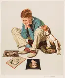 Norman Rockwell, Starstruck, Lithograph