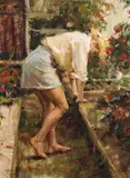 Daniel Gerhartz, Greenhouse Designs, Oil on canvas