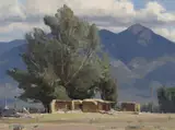 Clyde Aspevig, Martinez Ruins, Oil on board
