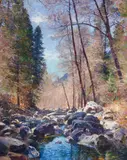 Curt Walters, Awaiting Spring, Oil on canvas