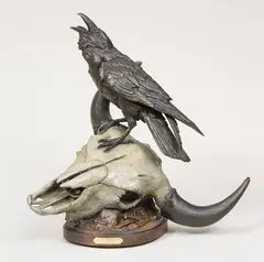 Raymond Gibby, Cry Of The Ancients 8/15, Bronze, cast 8/15