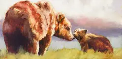 Linda St. Clair, Yes Sir, That's My Baby, Oil on canvas