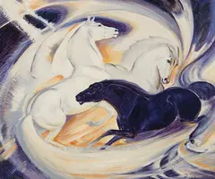 Ila Mae McAfee, Spiral Nebula, Oil on canvas