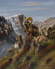 Gary Swanson, The Three Kings, Oil on canvas