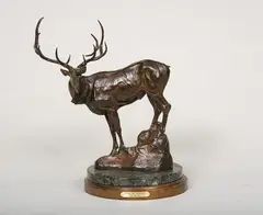 J.C. Dye, Above the Timber Line, Bronze, cast 2/38